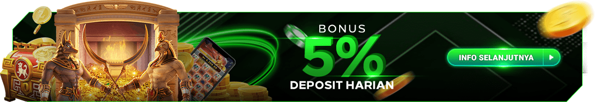 Deposit Uang Tanpa Potongan Bonus 5%